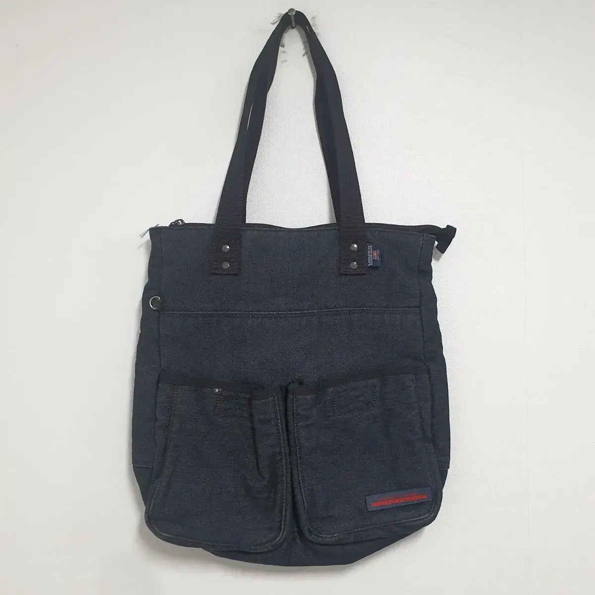 Vintage R.Athletic Denim Bag Tote Bag Eco Bag