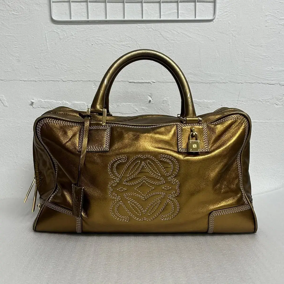 Loewe Vintage Gold Tote