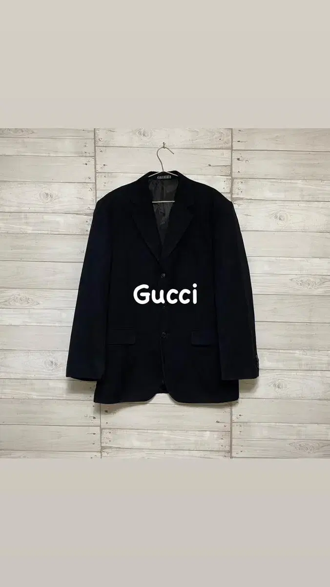 Gucci 3-button silk and wool blazer