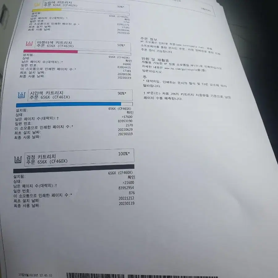 HP M652DN  A4칼라레이저프린터