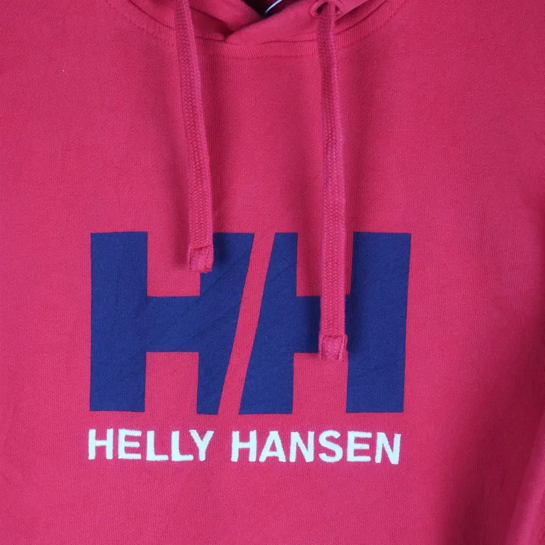 [F] HELLY HANSEN 레드 후드티