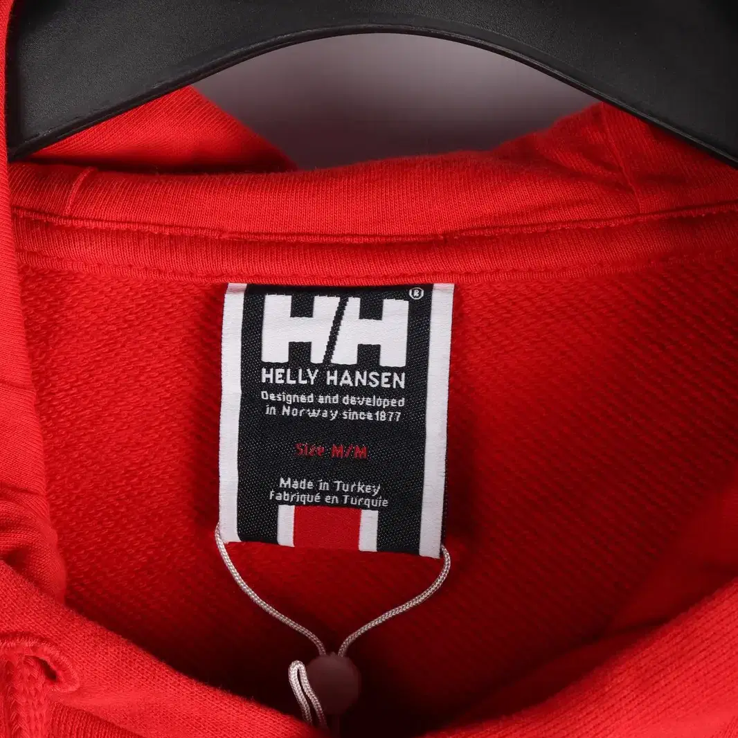 [F] HELLY HANSEN 레드 후드티