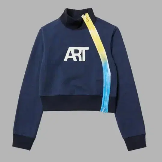 더뮤지엄비지터 SPRAYED ZIPPER ART SWEATSHIRTS