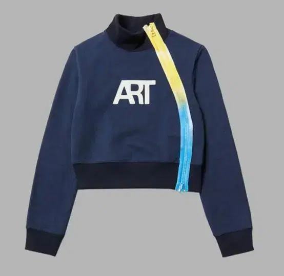 더뮤지엄비지터 SPRAYED ZIPPER ART SWEATSHIRTS