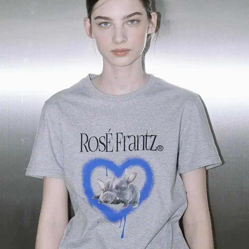 로제프란츠 rosefrantz Rabbit Painting Tee