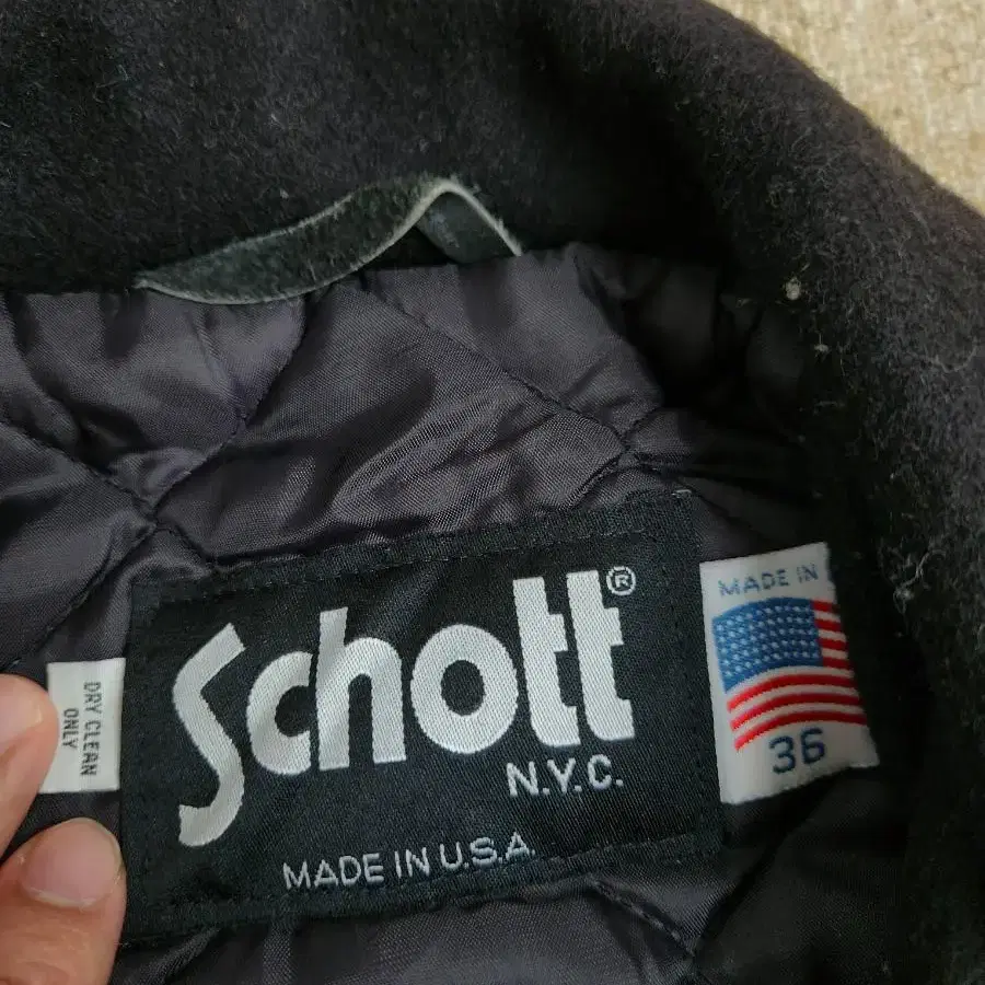 쇼트 schott 피코트 자켓 밀리터리