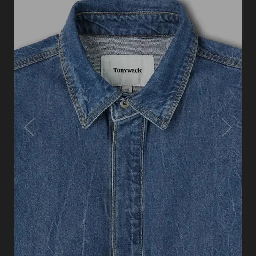 TONYWACK Covered Front Denim Blouson