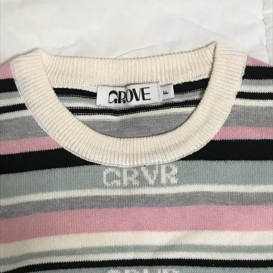 GRVR KNIT 그로브 니트 PINK