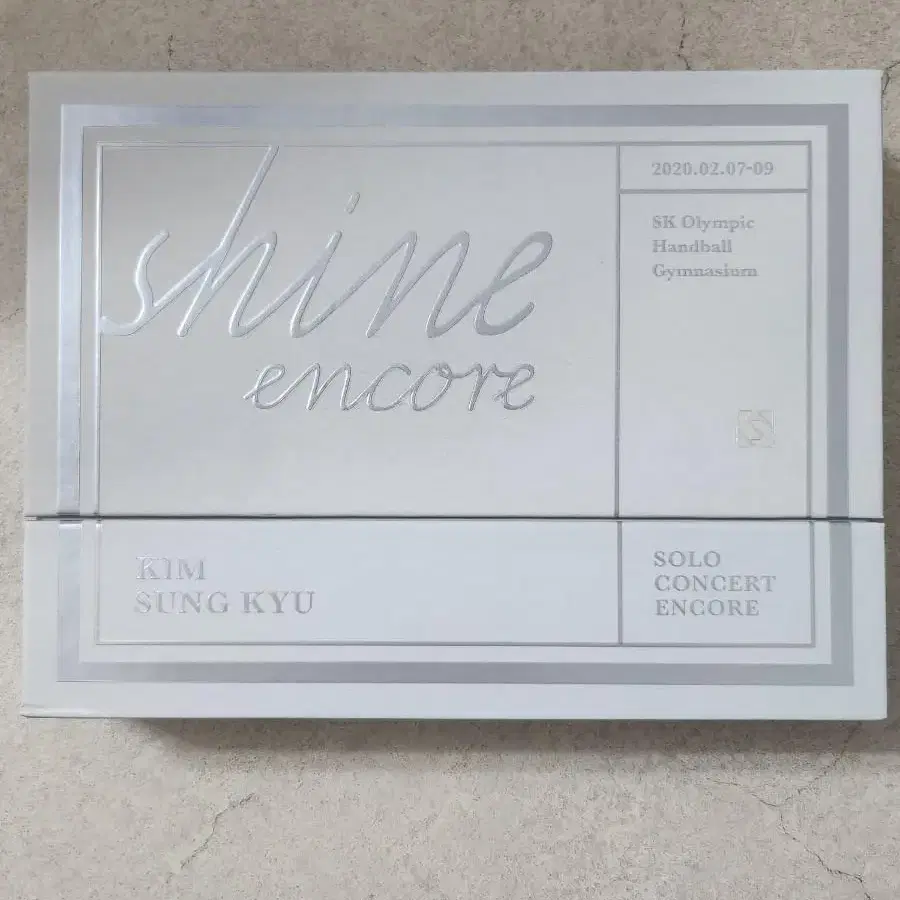 인피니트 김성규 shine encore DVD