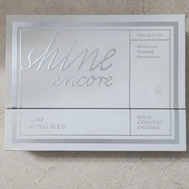 인피니트 김성규 shine encore DVD