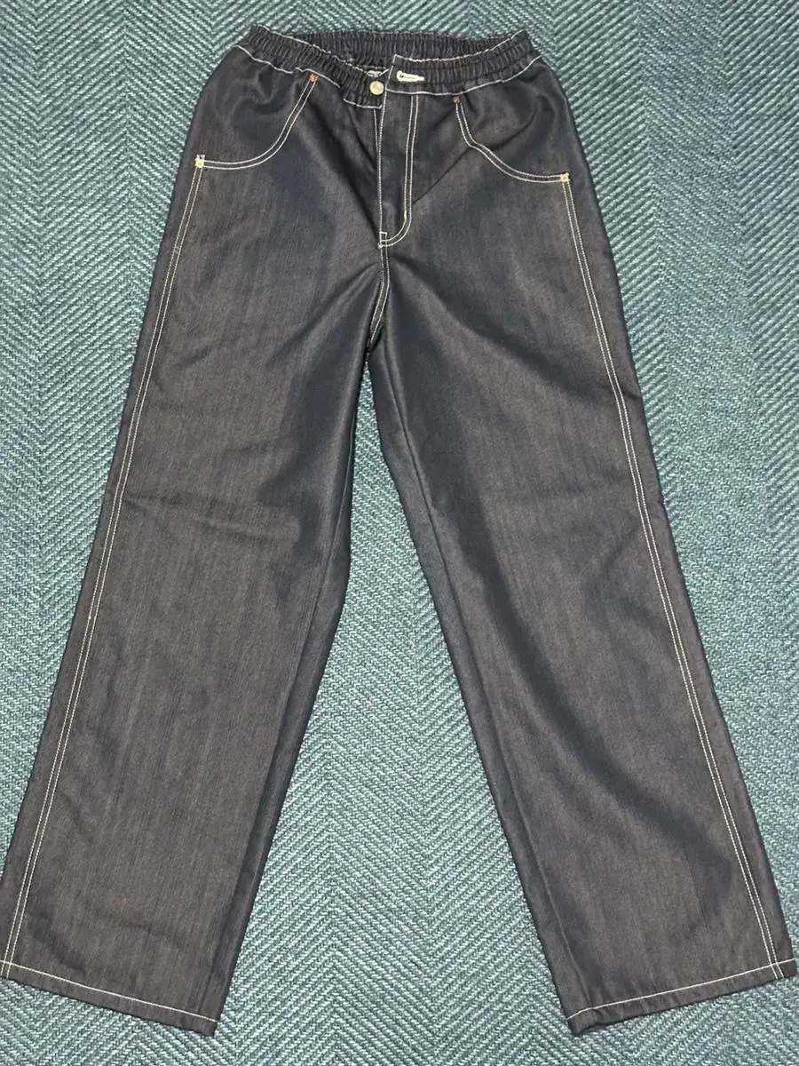 Anderson Belle Mist Indigo Denim Beach Pants 48