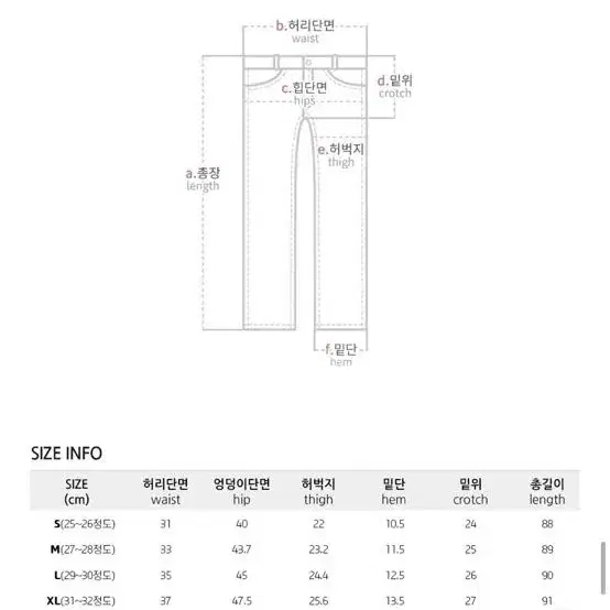 에이블리 진청 블루 데님진 M