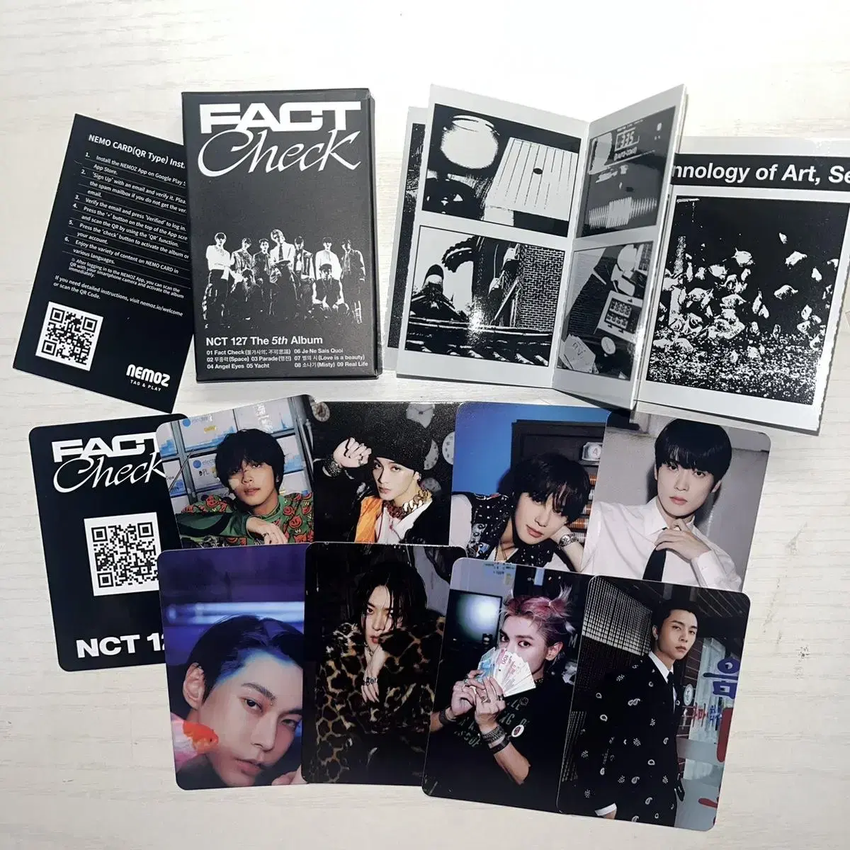 NCT Nct 127 factcheck factcheck QR version unsealed album PIGDUCK