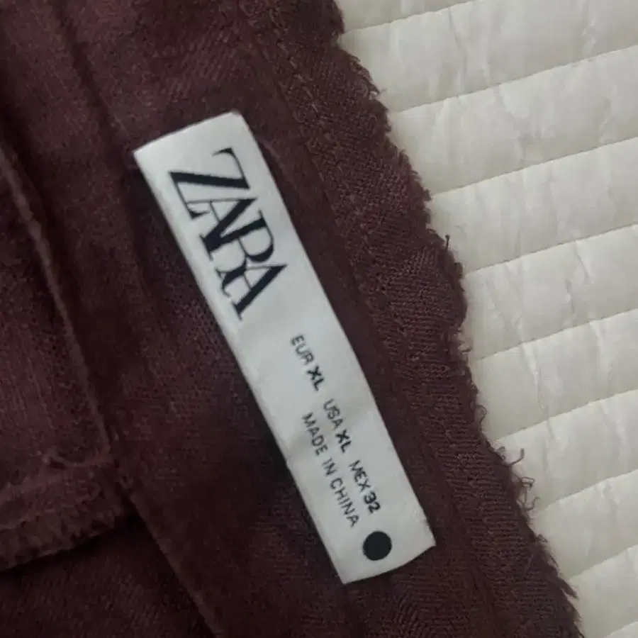 ZARA 자라 린넨 롱 스커트 XL - 1회 착용