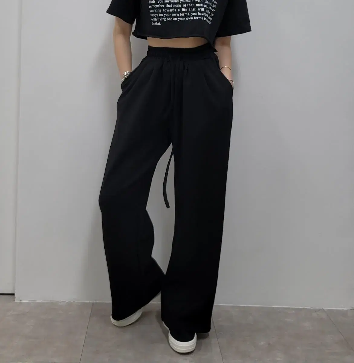 Daily Hip Wide-Leg Pants 3color