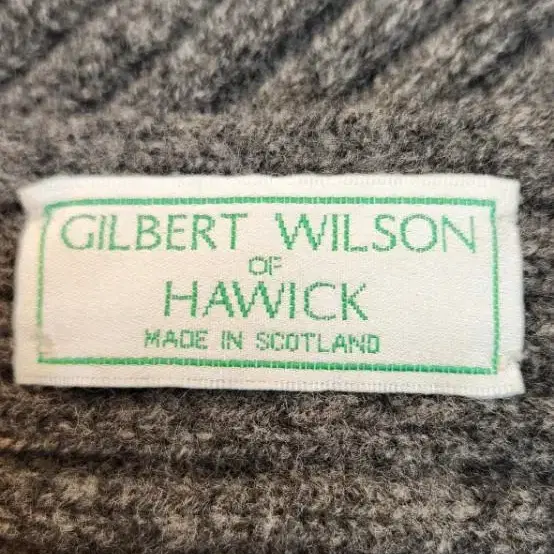 GILBERT WILSON OF HAWICK 니트 머플러(남녀공용)