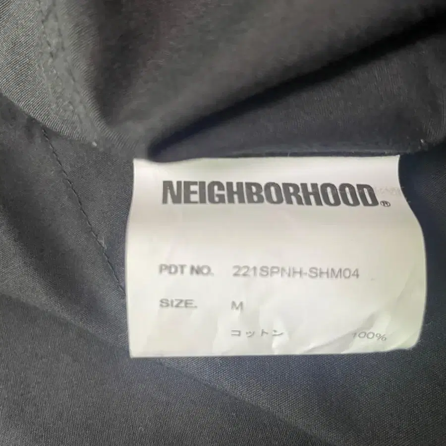 neighborhood trad c-shirts black [M]