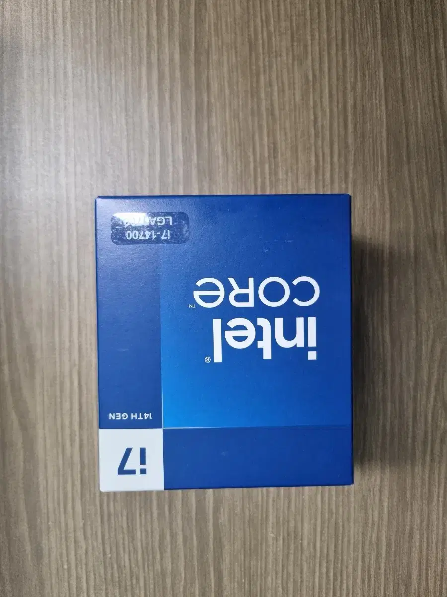 intel CPU i7-14700 정품 새제품14세대