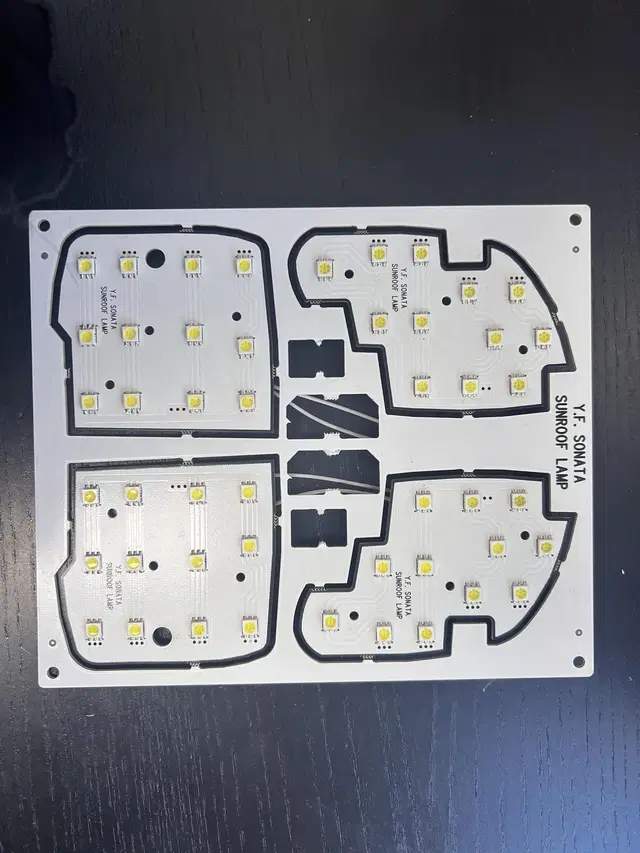 YF소나타 5450 LED 실내등 PCB 썬루프O