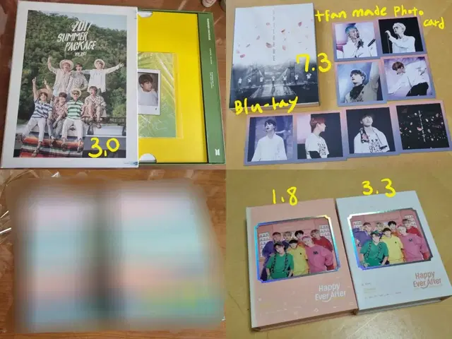 방탄소년단 콘서트 dvd 블루레이 썸패 등(BTS 방탄 굿즈 비공굿)