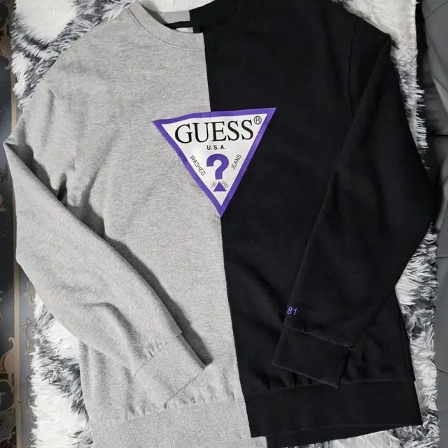 게스 guess 긴팔티셔츠 맨투맨 라운드티셔츠 S