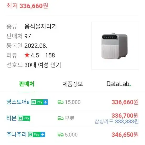 신일 음식물쓰레기 처리기