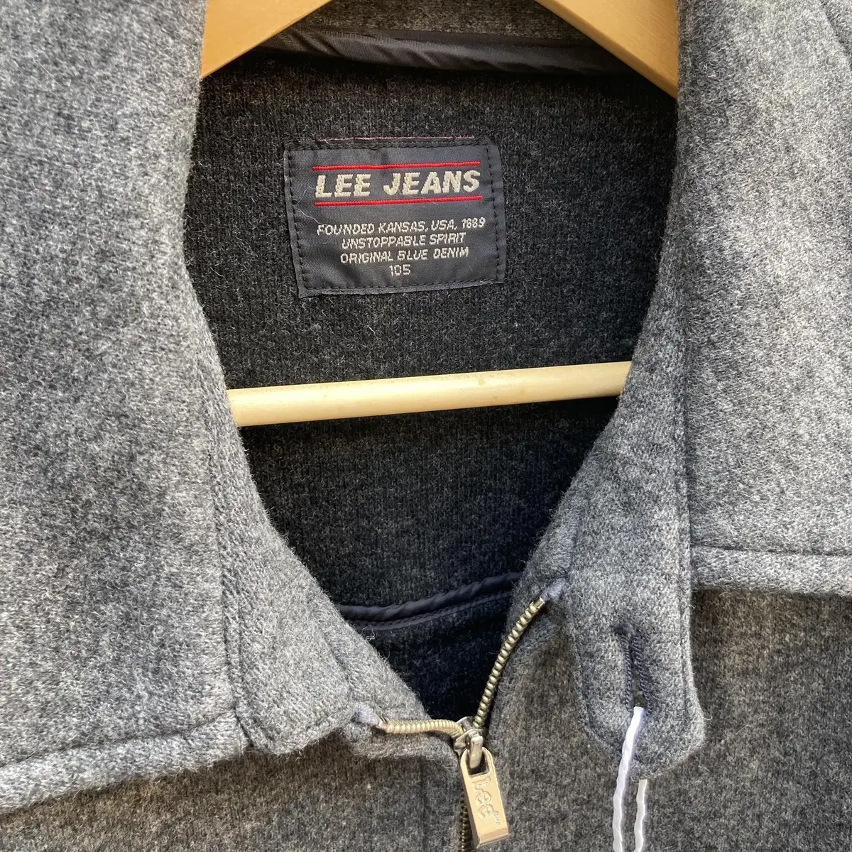 lee jeans 리 베이직 울 자켓