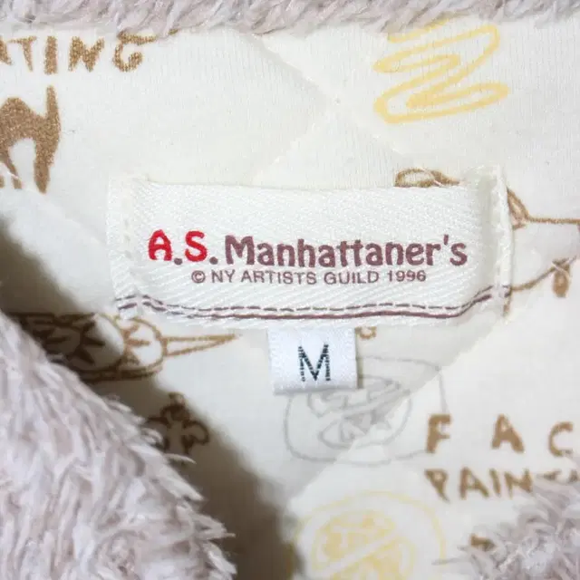 A.S.Manhattaners 고양이 웜 집업조끼 [23101109]