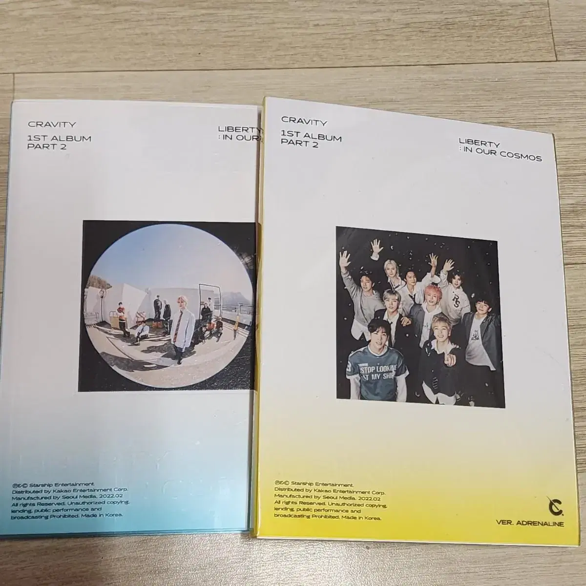 (with photocard) cravity Adrenaline unsealed Album