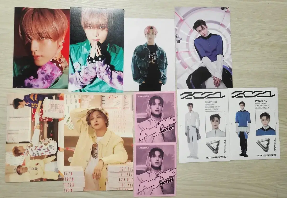 (Bulk) nct 127 Dreams haechan postcard Photography sticker Exhibitions md Merchandise