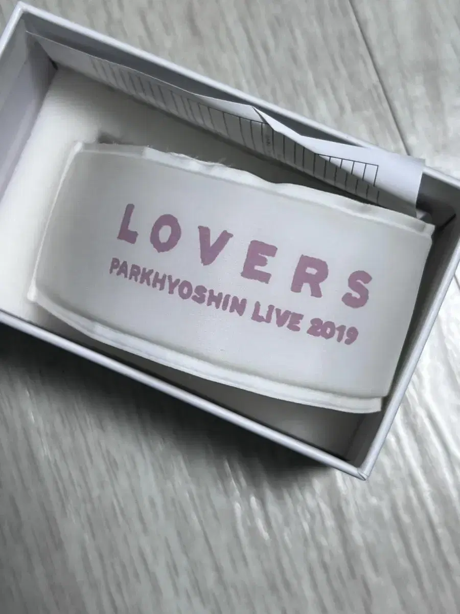 Park Hyo Shin 2019 Lovers Concert LED Cheer Bracelet