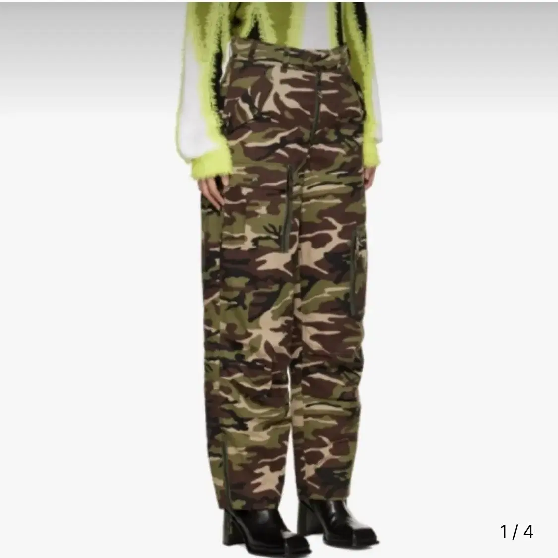 Andersson Bell Camo Cotton Cargo Pant Ca