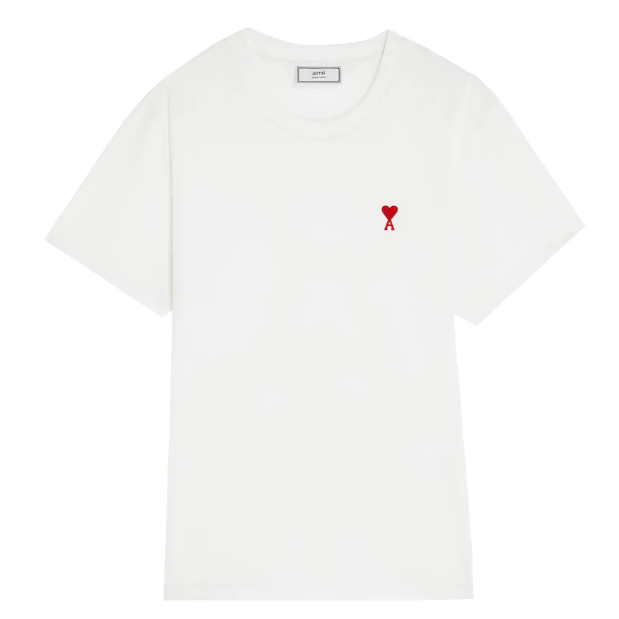 AMI de Coeur T-Shirt White ( 아미 스몰 하트 )