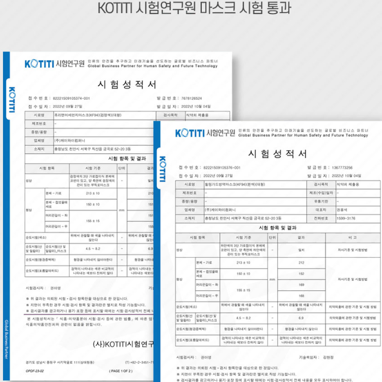 [무료배송]KF94 마스크 황사 나쁜공기 코로나 감기 독감 50개세트