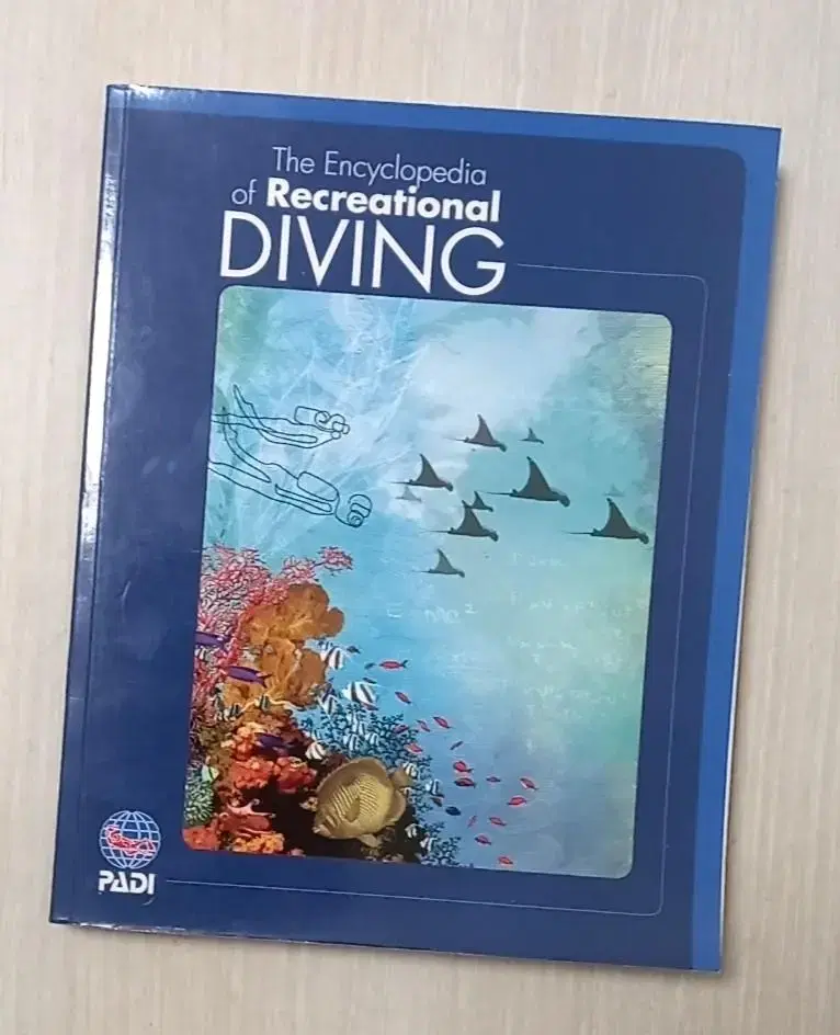 PADI DIVE 패디 다이빙 백과사전 엔사이클로페디아 오브 레크레이셔널