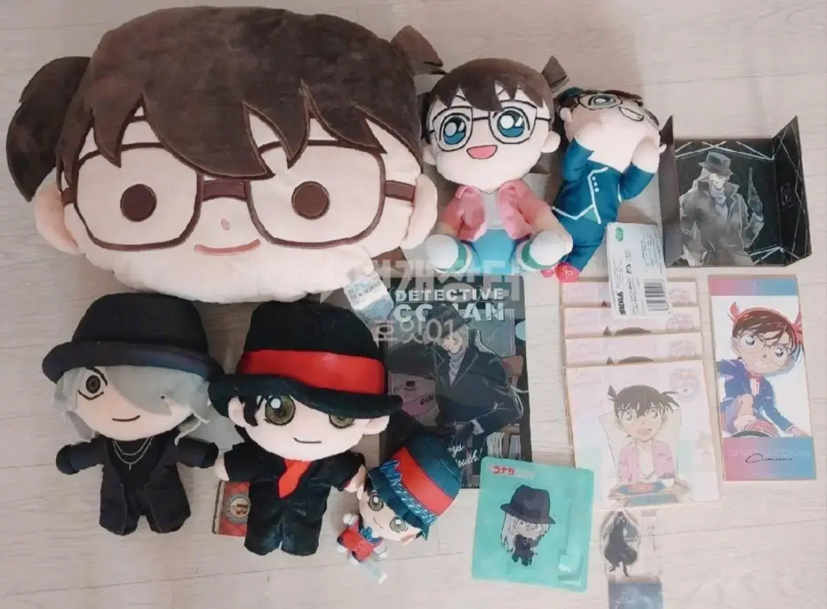 Detective Conan Merchandise bulk Nui doll acrylic Sack Paper jin Akai Sangyoon Amuro