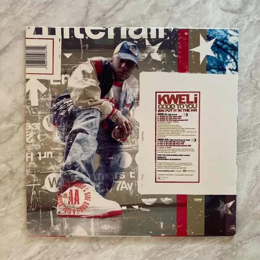 Talib Kweli Hiphop 12인치 LP