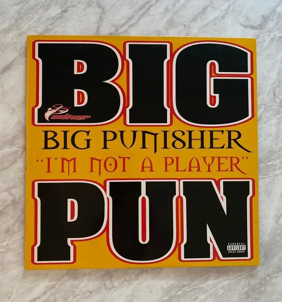 Big Punisher hiphop 12인치 LP