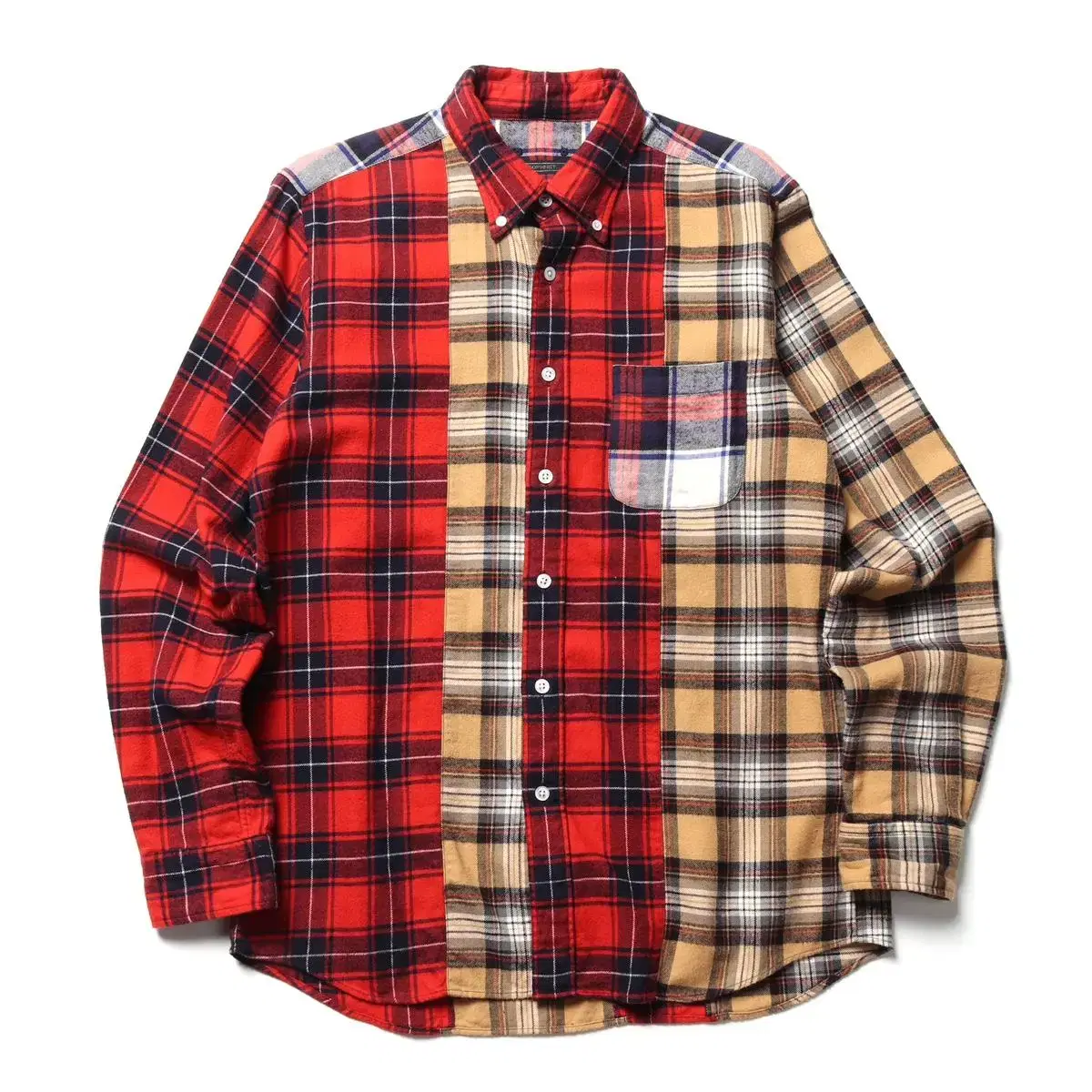 Softnet Mix Flannel Check Shirt