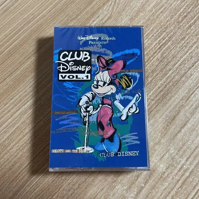 디즈니 베스트 CLUB DISNEY 미개봉 카세트 테이프