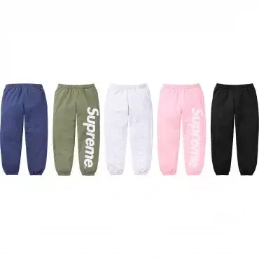 S,M,L,XLSupreme Appliqué Sweatpants FW23 Supreme Pants