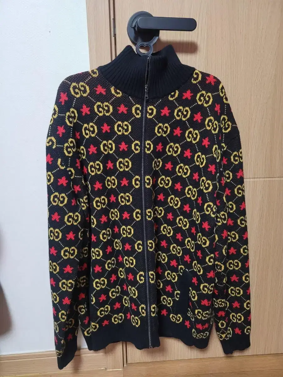 Gucci knit zip-up cardigan