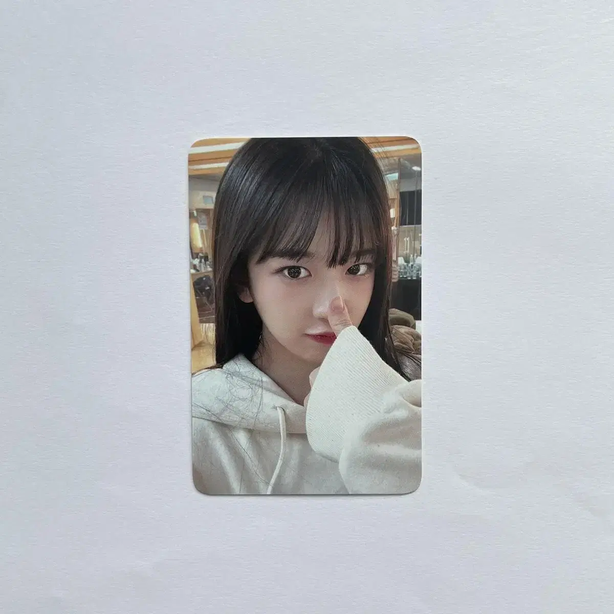 Ive ahn yujin yujin fan con ktwon4u pre-order benefit photocard unreleased photocard