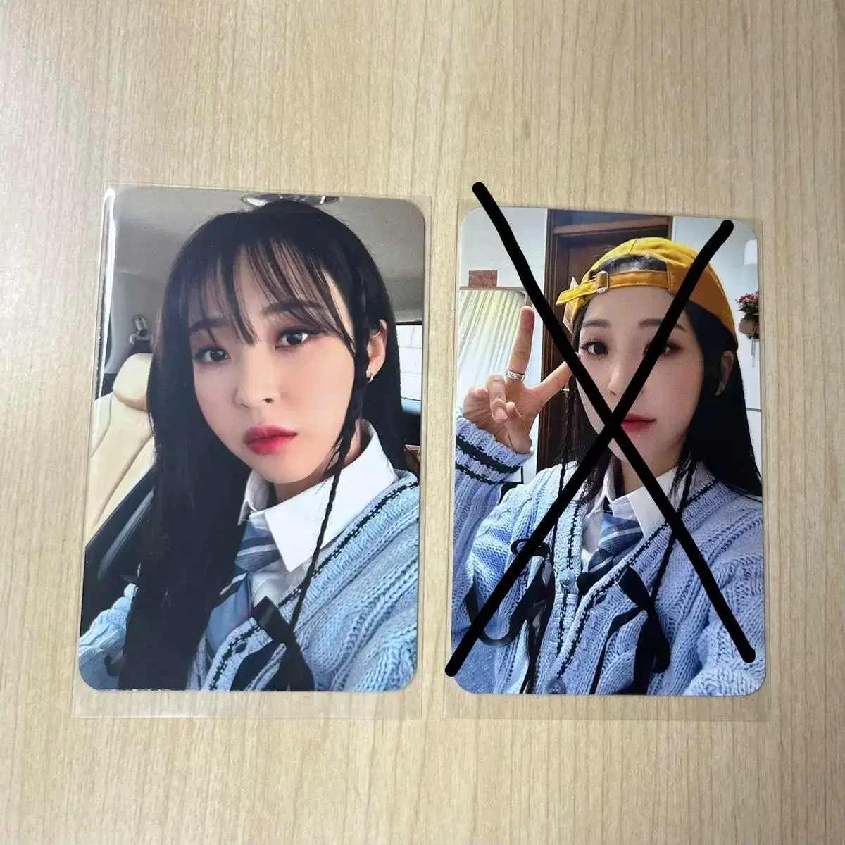 Mamamoo Plus fan con moonbyul Chakkon Makkon Photo Card