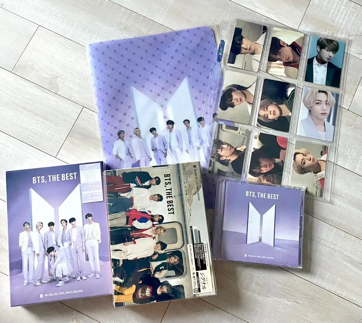 Bangtan bts japan album The Best B Set