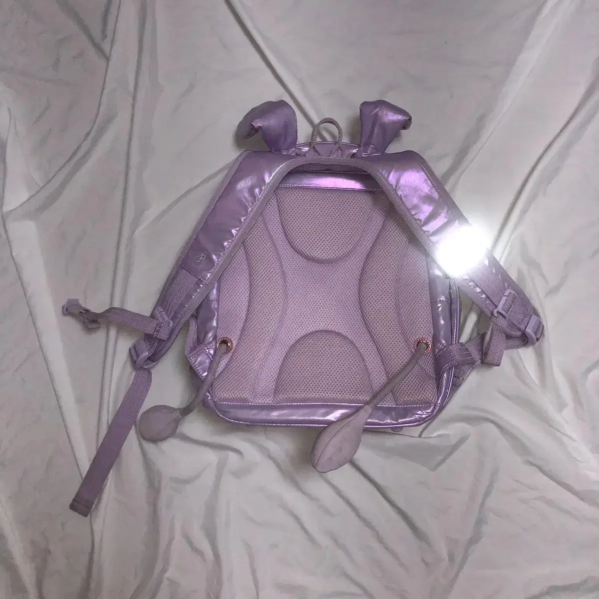 Vintage BEANPOLE purple dot backpack