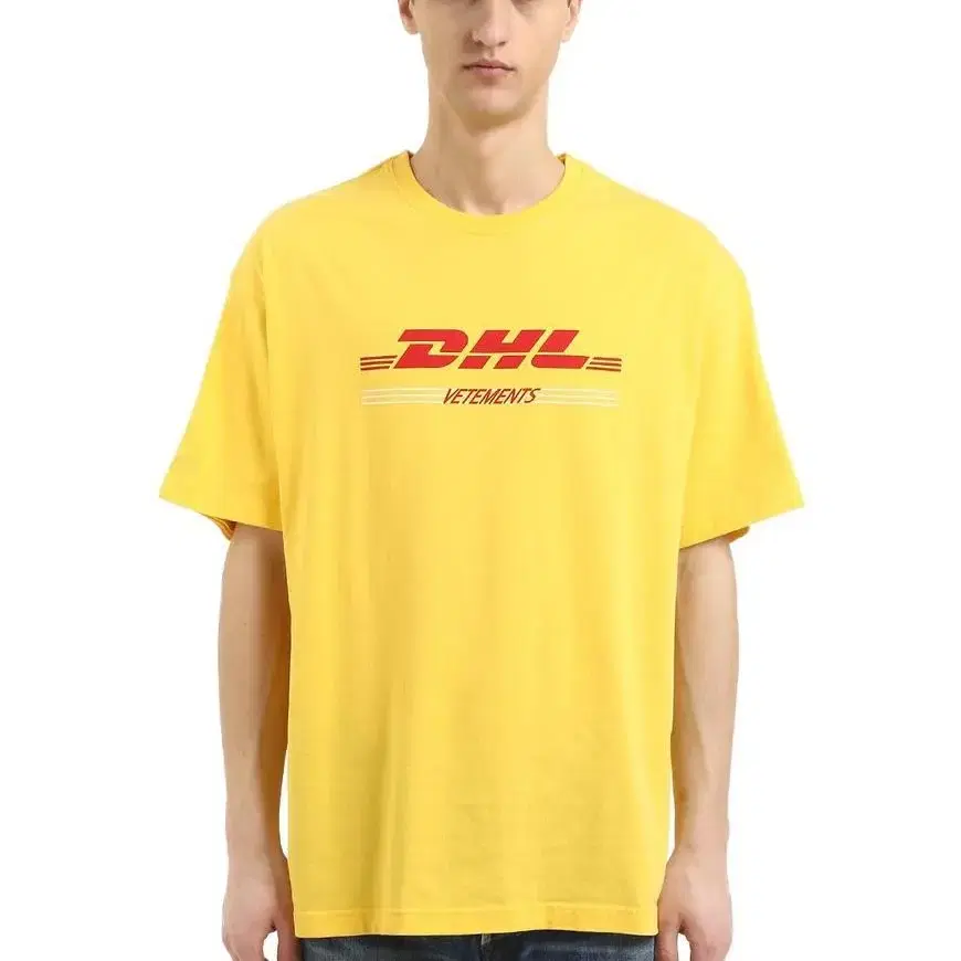 베트멍 DHL 더블 레이어드 티셔츠 XS size