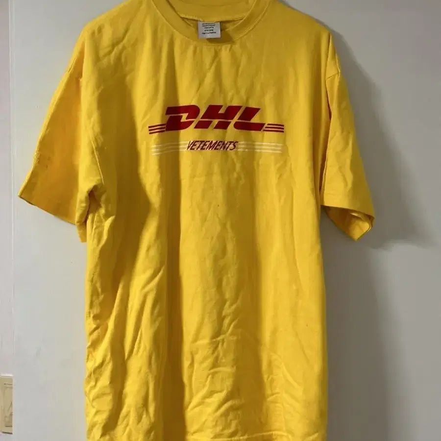 베트멍 DHL 더블 레이어드 티셔츠 XS size