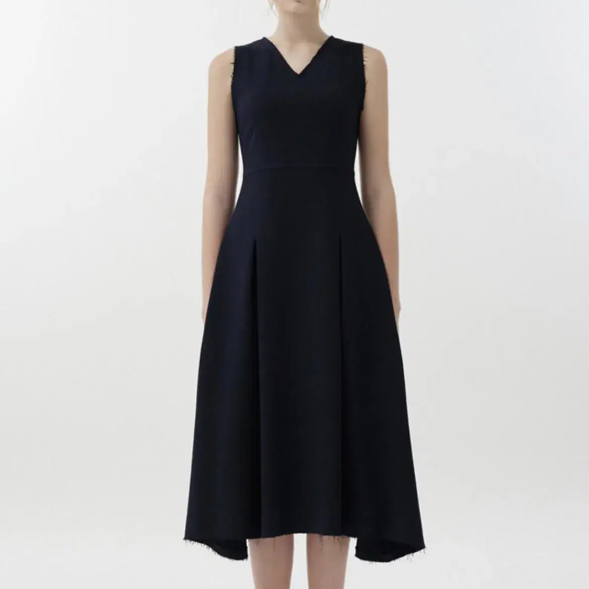 이에르일라 TWEED MAXI DRESS (NAVY)