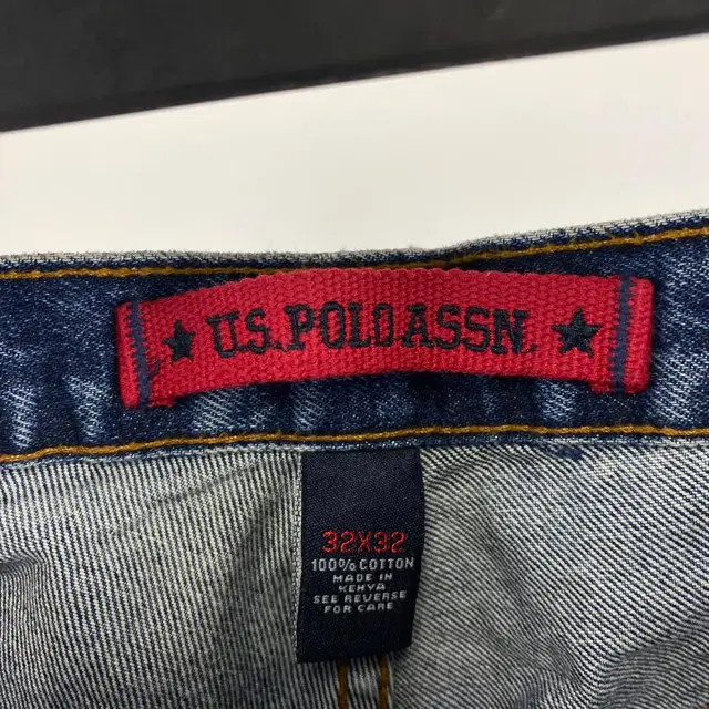 빈티지 U.S POLO ASSN 카펜터 포켓 디테일 워크 데님팬츠